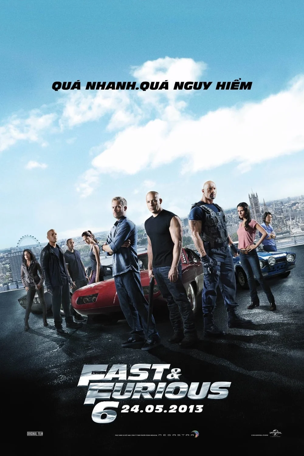 Xem phim Quá Nhanh Quá Nguy Hiểm 6 - Full HD Vietsub