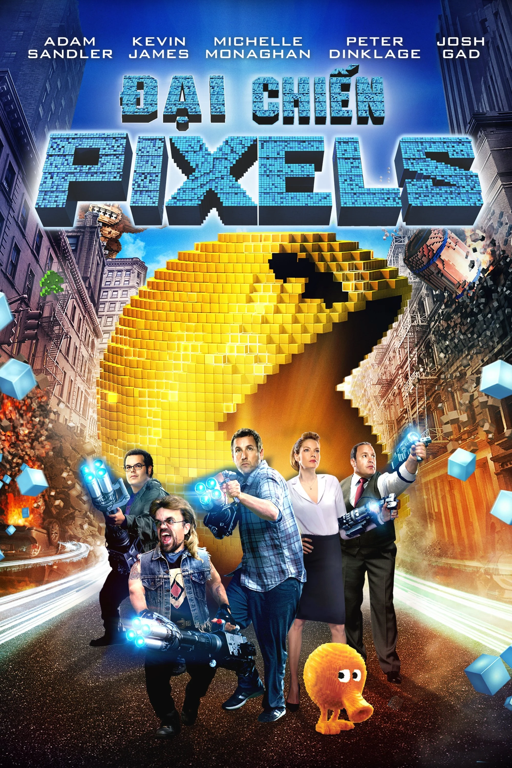 Xem phim Đại Chiến Pixels - Full HD Vietsub