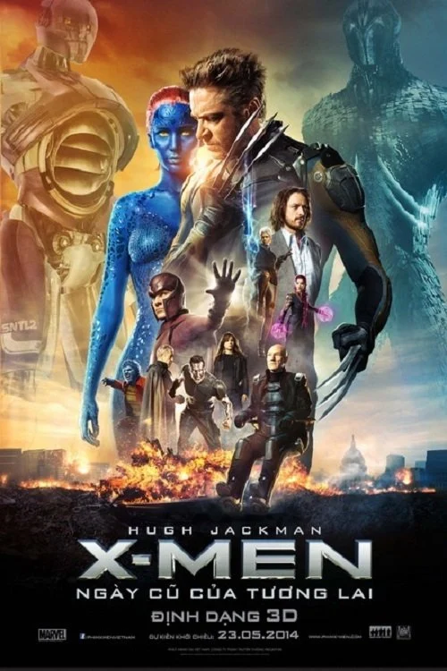 Xem phim X-Men 7: Ngày Cũ Của Tương Lai - Full HD Vietsub